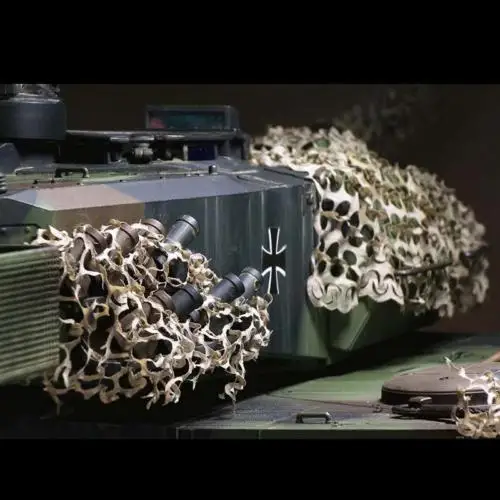 Réservoir militaire allemand russe T90 RC, filet de Camouflage en Nylon A Snowfield Tiger TH05129, jouets voitures, pièces télécommandées, 1/16