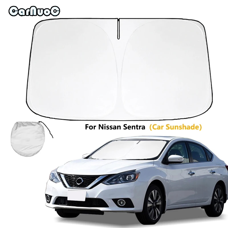 

For Nissan Sentra Car Sunshade Sun Shade Front Rear Window Film Windshield Visor Cover UV Protect Reflector Accessories