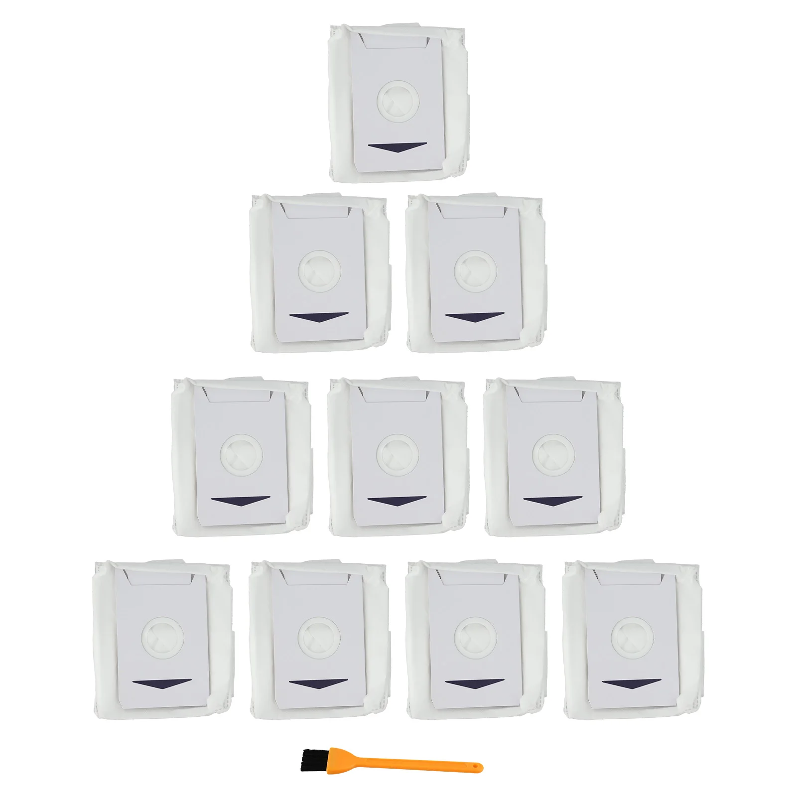 

Efficient Cleaning Solution Pack Of Ten Replacement Vacuum Cleaner Bags For For Ecovacs For Deebot And For Omni Series Devices