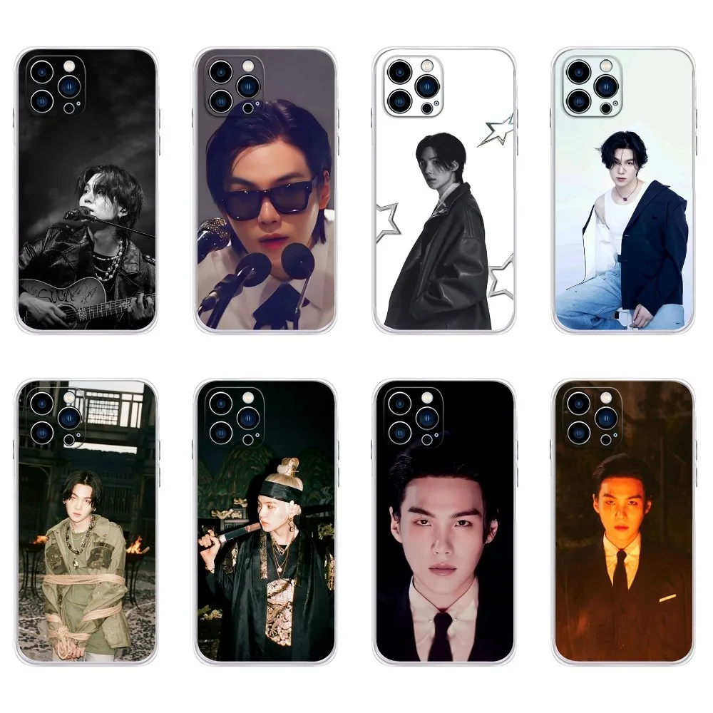 A-Agust D Yoongi S-Suga Phone Case  For IPhone 16,15,14,13,11,12 Pro Max Mini X XR XS 7,8 Plus SE Transparent Cover