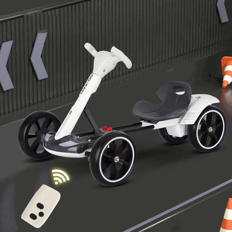

Karting electric four wheeled cart Foldable and seatable Portable and lightweight No installation required