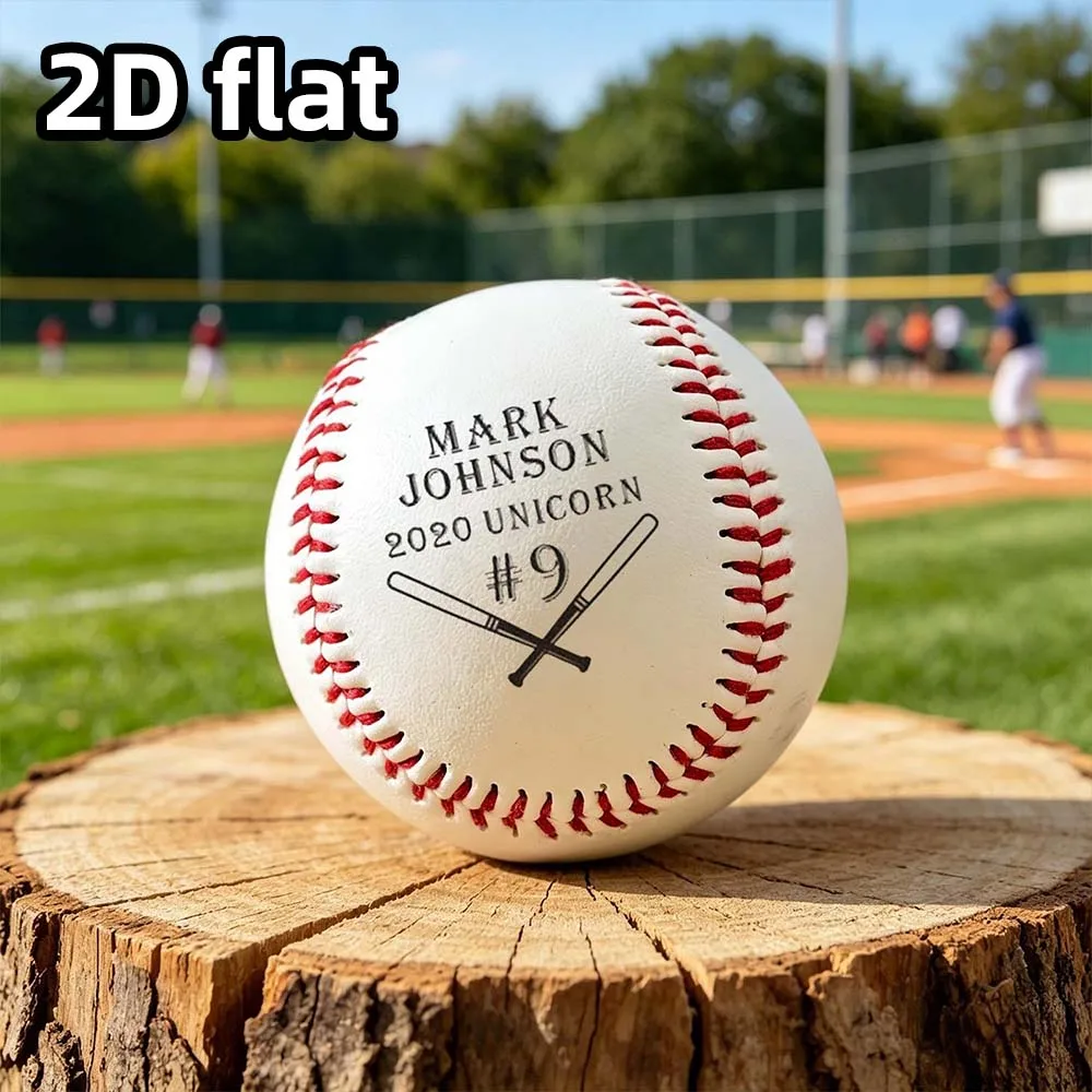 Personalized Baseballs with Custom Name and Number, Engraved Baseball for Coach Appreciation, Team League Season Gift