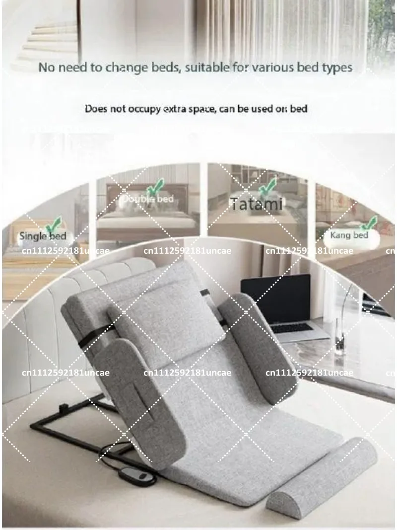 Electric Power Lift Chair for Elderly, Stand Up Support with Remote Control, Household Backrest Booster Helper 100kg