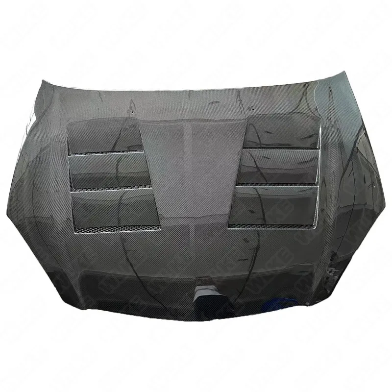 غطاء محرك السيارة بفتحات تهوية من ألياف الكربون لـ Acura RSX 2002-2006 #1