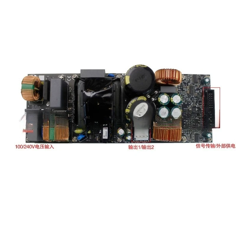 Dual-channel high-power amplifier board S-PRO2 constant voltage broadcast power amplifier 2x500W digital power amplifier board