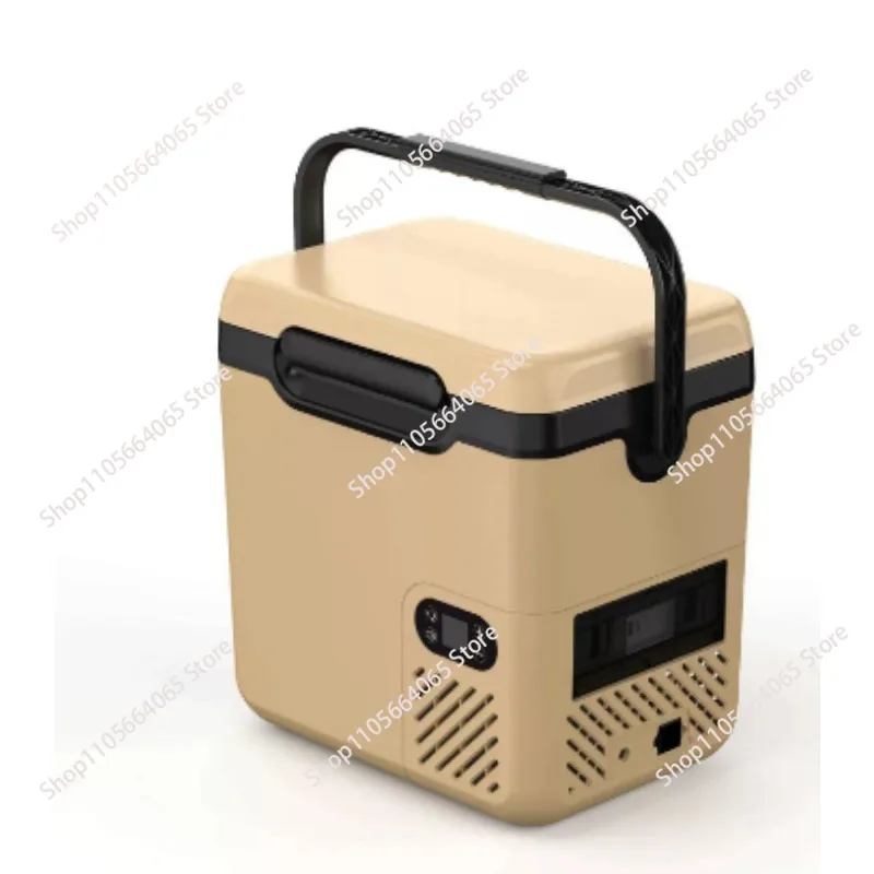 

18L Mini Portable Solar Cell Car Refrigerator Batter Cooling 12V/24v High Quality Compressor Outdoor Camping Trip