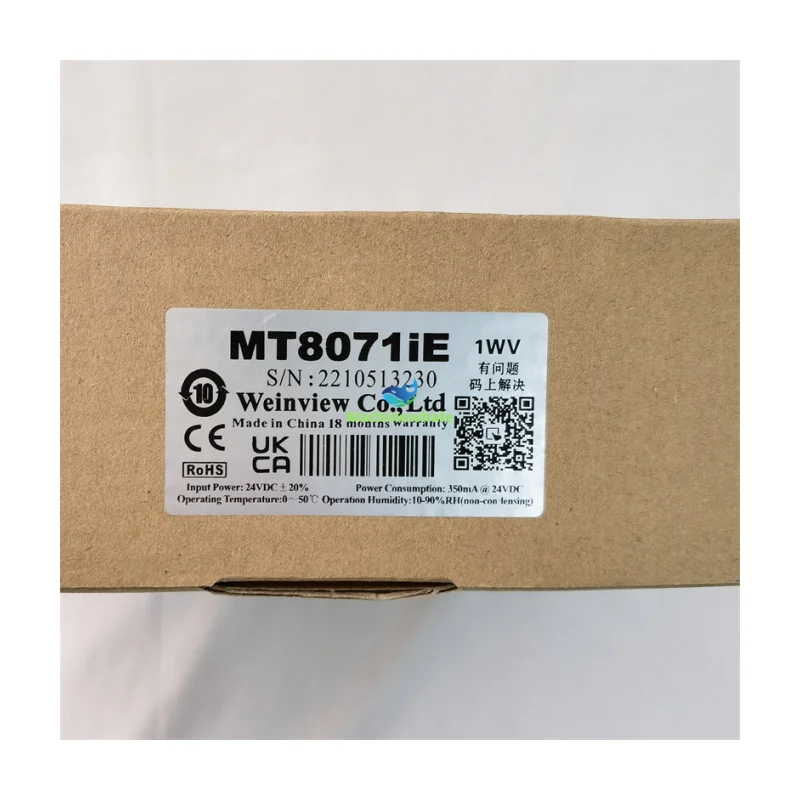 Новый оригинальный Weinview MT8071iE 7 