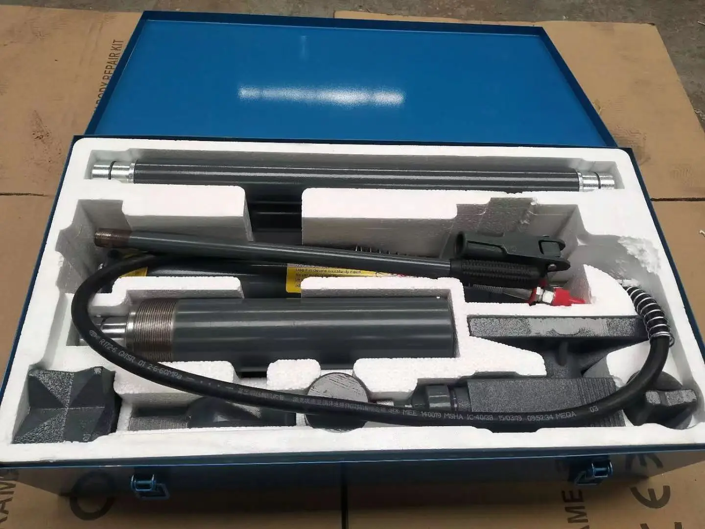Kit de Reparo de Carroceria Hidráulico Porta Power 20T, Kit de Macacos Hidráulicos para Carroceria, Puxador de Amassados de Porta Hidráulico
