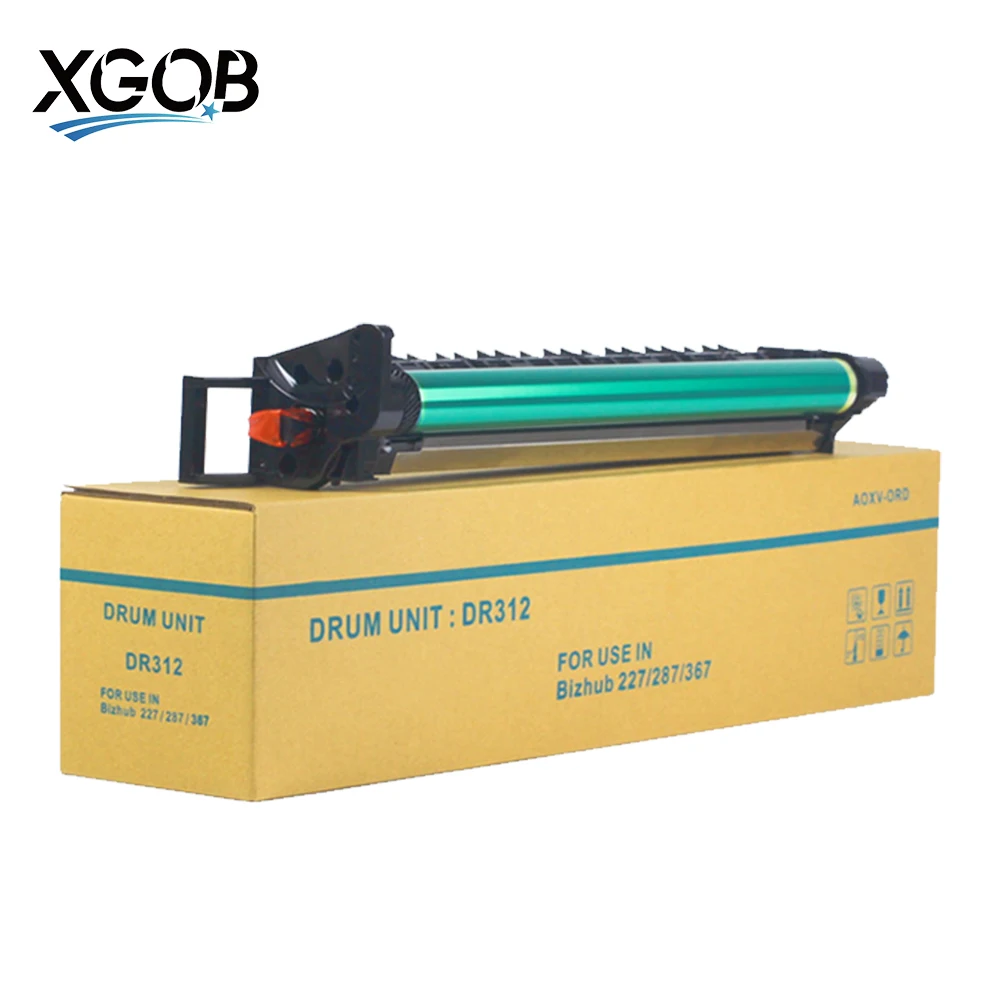 1PCS DR312 Drum Unit For Konica Minolta Bizhub 227/287/367/7536/7528/7522 High Compatible Drum Kit DR-312
