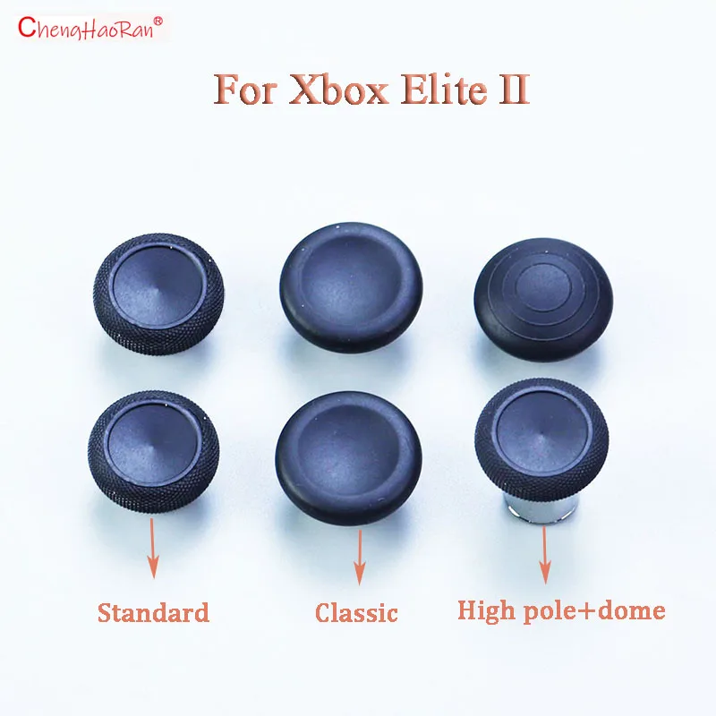 

1Set Three Models Joystick Cap For Xbox Elite Second-generation Controller Mushroom Head Metal Repair Parts