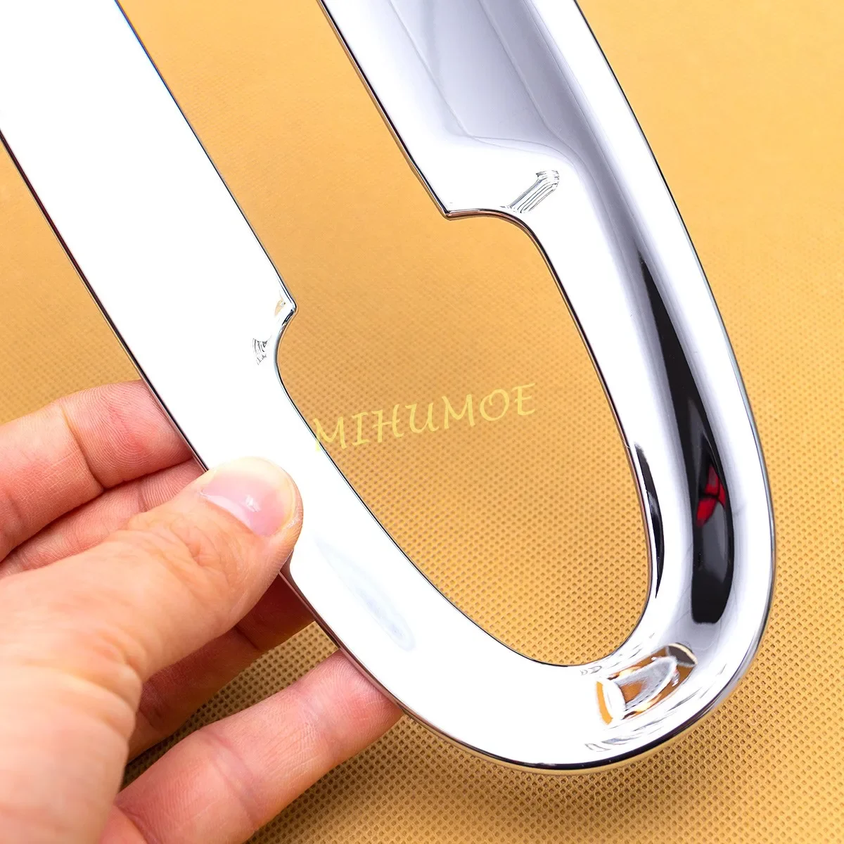 لتويوتا سيينا 2021 2022 2023 2024 2025 كروم مقبض الباب الخارجي المحيطي حامي الزخارف #4