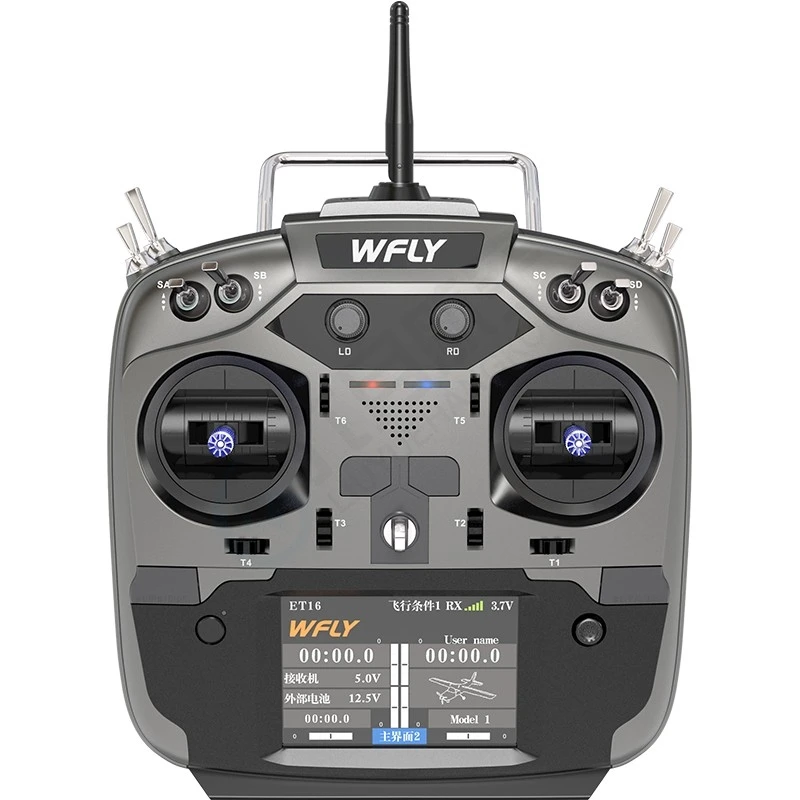 

For WFLY 16 Channel JR Bay Touch Screen ET16 Remote Rc Transmitter and Receiver 2 Receiver Rc Transmitter 16 Channels