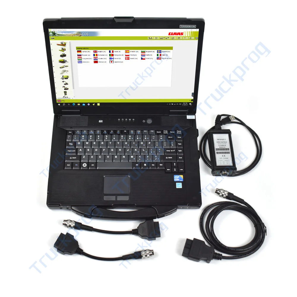 

CF53 Laptop for CLAAS Diagnostic KIT CANUSB MetaDiag for CLASS Agriculture Construction Truck Excavator Diagnostic Scanner Tool