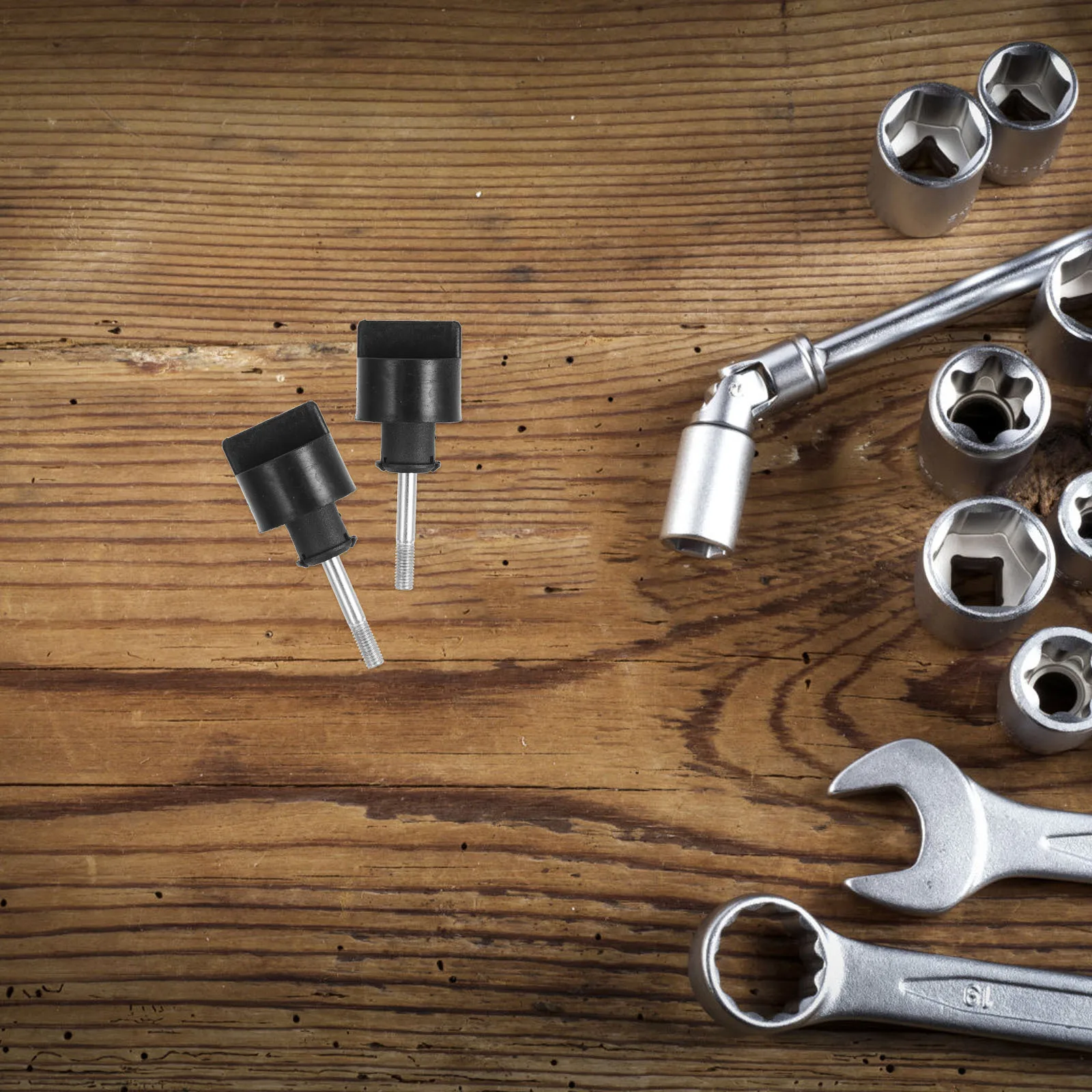 

10Pcs Lock Nut for Chainsaw Filter Cover Strong ABS Steel Construction Easy Operation Secure Fastening Chainsaw