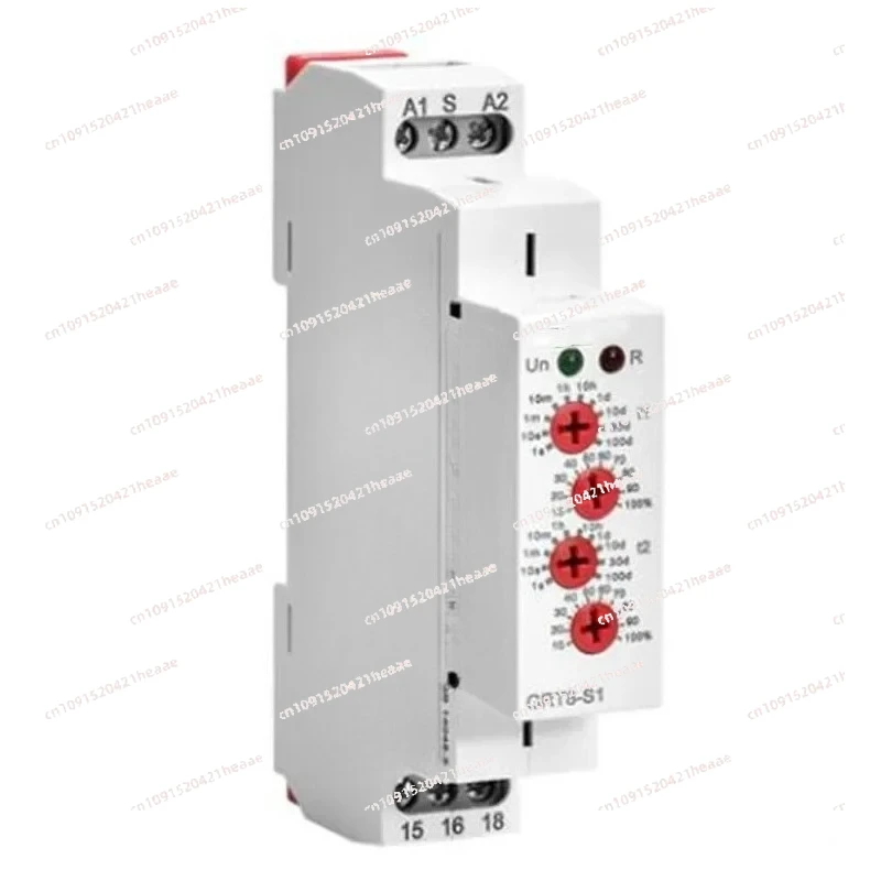

Suitable for Time Relay Dual Time Cycle Delay Relay 220V Time Adjustable Controller