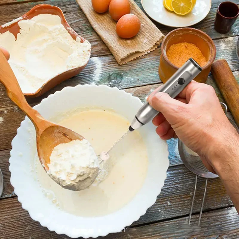 مضرب البيض الكهربائي، خلاط الحليب، رغوة القهوة اللاسلكية القابلة لإعادة الشحن عبر USB، خلاط مطبخ صغير، خلاط طعام