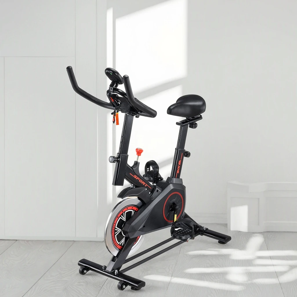 Hot Selling Stationary 120kg Exercise Indoor Home Fitness Cycling Training Machine Spinning Bike With Flywheel for Body Building