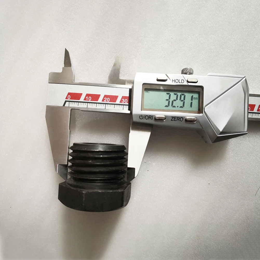 1 قطعة مخرطة الخشب تشاك المغزل محول المسمار الموضوع 25 مللي متر/33 مللي متر إلى 18 مللي متر النجارة تحول مخرطة الحد الأكمام أداة ماتيل الأسود #2