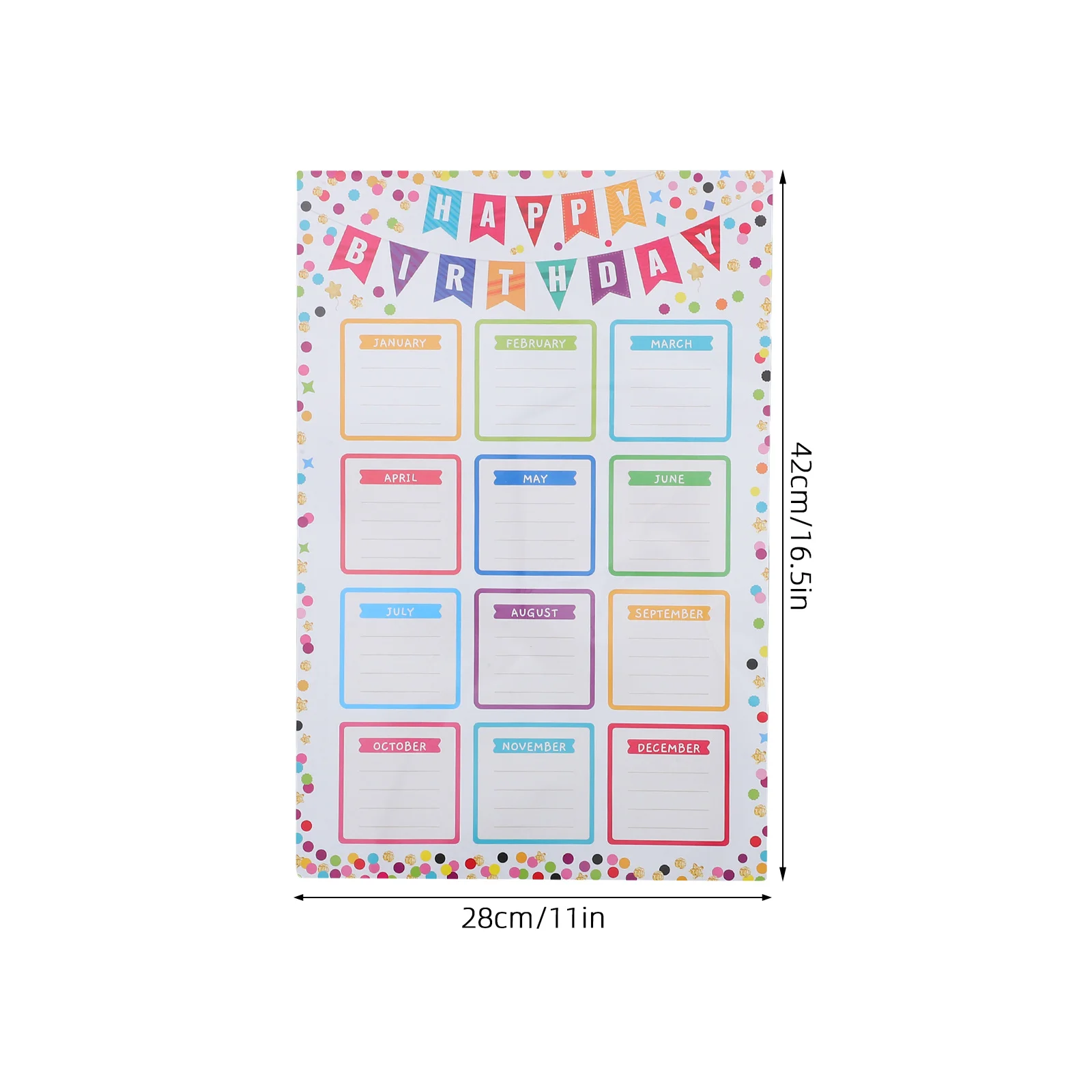 4 قطعة ملصق مخطط عيد الميلاد الفصول الدراسية الملونة القابلة للكتابة عيد ميلاد التقويم لوحة الإعلانات عرض اللوازم التعليمية #2