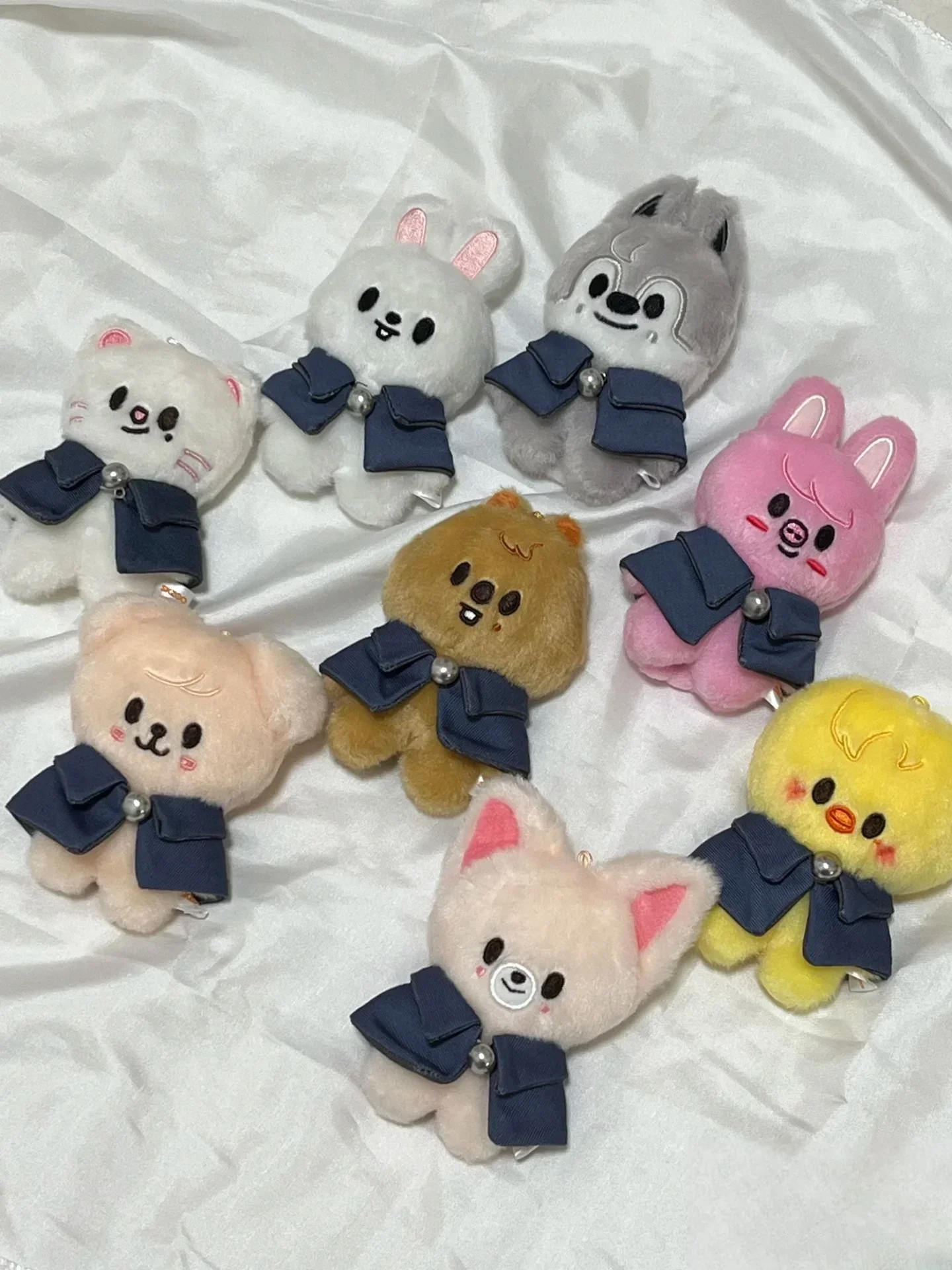 STAY Exclusive Cartoon Doll Keychain Kpop Star Felix I.N LeeKnow Doll Pendant BangChan ChangBin Hyun-Jin Han Cute Plush Keychain