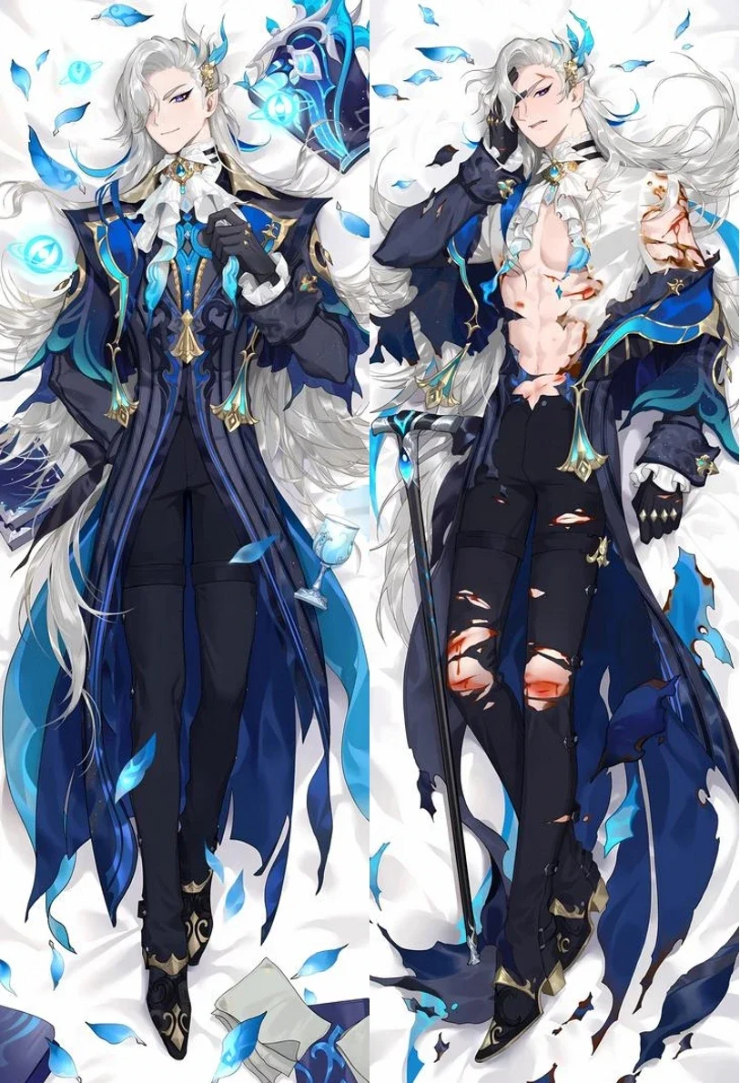 

Аниме игра Impact Neuvillette косплей Dakimakura мультфильм Kawaii мужской женский костюм