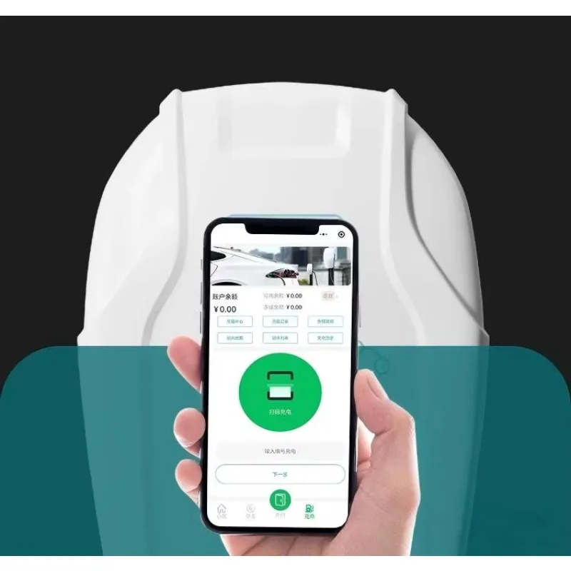 Long-life 12-port smart electric vehicle charging station for long-term operation in suburban communities