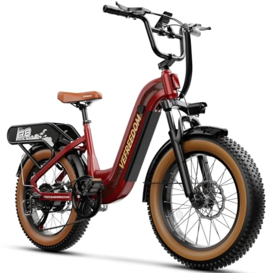 

Commuter electric bike with 1500W motor, aluminum frame, black finish, 80-mile range and 30MPH top speed for urban and off-road