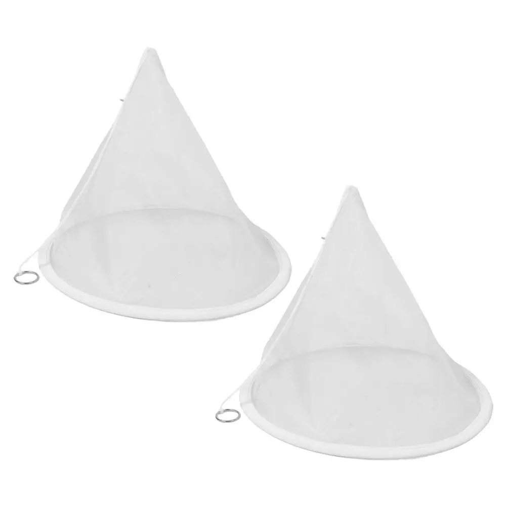 2Pcs Conical Strainer Bags Fine Mesh Nylon Filter Tool Beekeeping Extraction Equipment Bee Keeping Equipment Filter