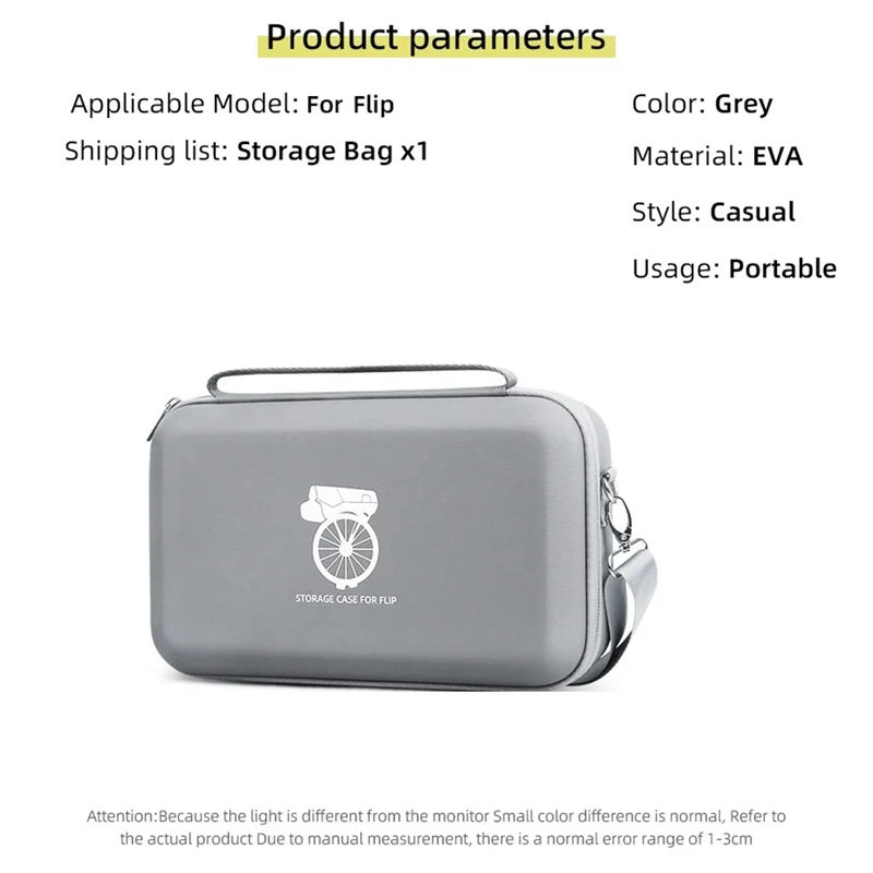 Bolsa de almacenamiento anticaída AA84 para DJI FLIP RC 2, Estuche de transporte portátil con Control remoto para accesorios de Dron FLIP