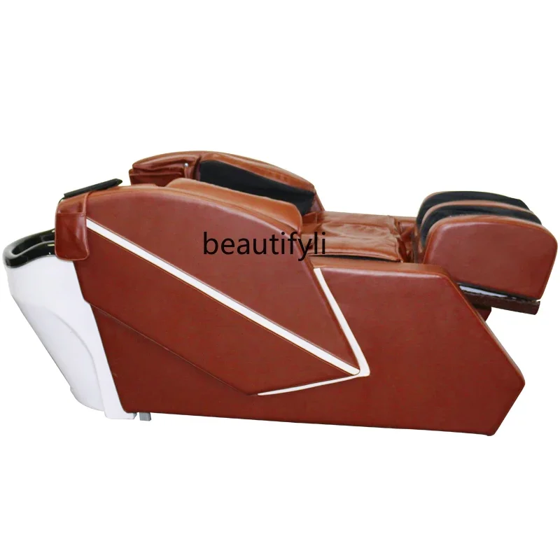 

Beauty Salon Shampoo Chair Hair Salon Automatic Intelligent Massage Couch Electric Flushing Bed