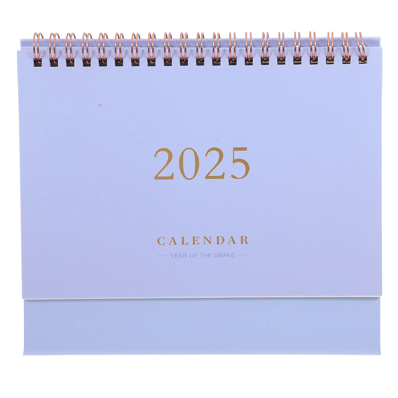 

Desk Calendar Advent 2025 Office Month Academic Decorative Household Standing Alarm Clock Tabletop Lavender Delicate Work