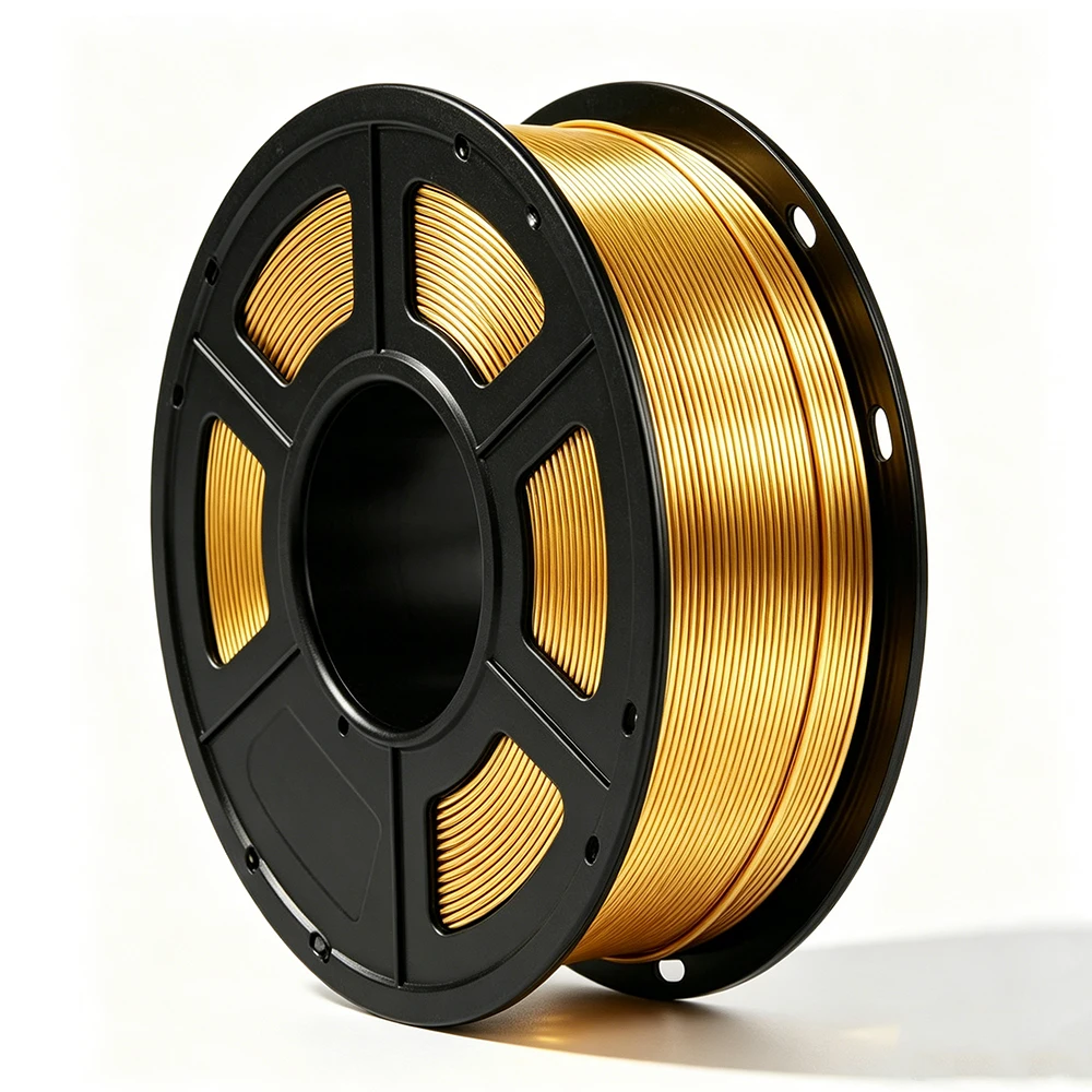 250g,500g,1kg PLA Silk Gold 1.75mm PLA Luxury Silky Luster 3D Printer Filament Shiny Silk Feeling Like For 3d Printing Materials