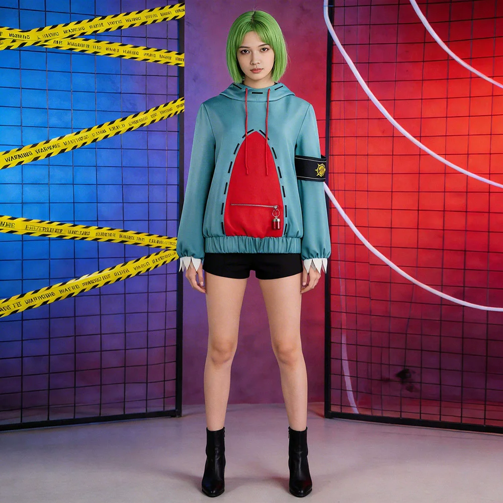 

Костюм для косплея Guita Gachiakuta в стиле аниме, с рукавами, KAWAII, с вышивкой, для ролевых игр, на Хэллоуин, карнавал, тематические вечеринки, для переодевания