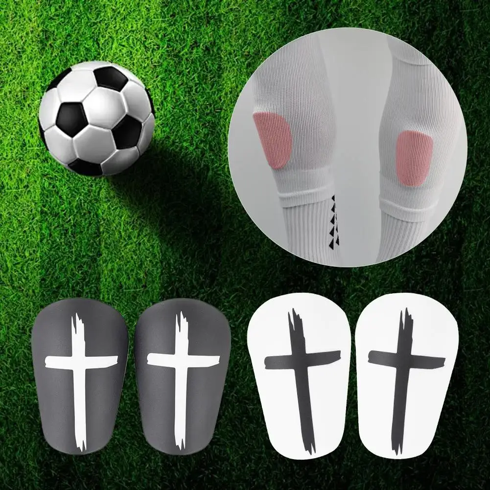 2 Buah Pelindung Kaki Sepak Bola & Bantalan Kaki untuk Latihan & Pertandingan Sepak Bola Perlengkapan Sepak Bola Esensial