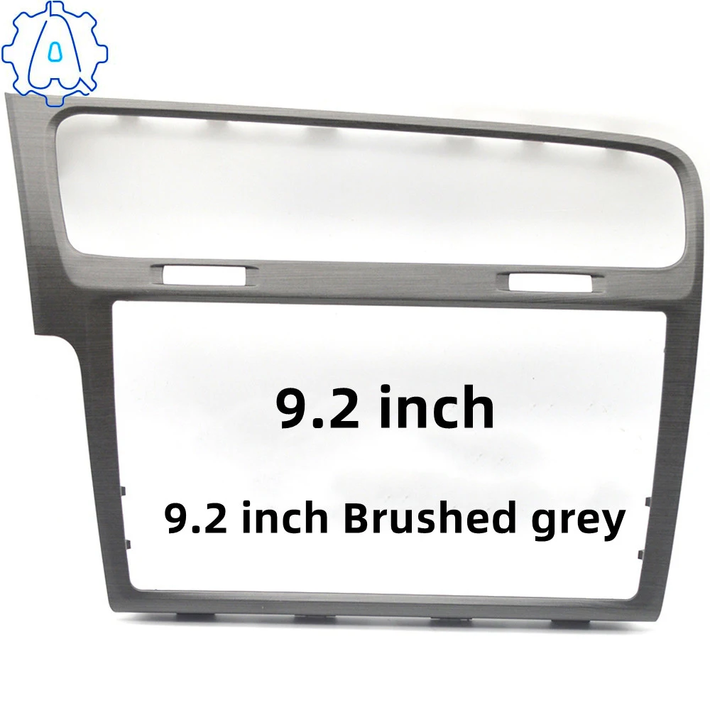 For VW Golf 7 MK7 Golf 7.5 MK7.5 OEM MIB Screen Bezel 8 inch / 9.2 inch Piano Black MIB Frame Radio Panel Decorative Frame