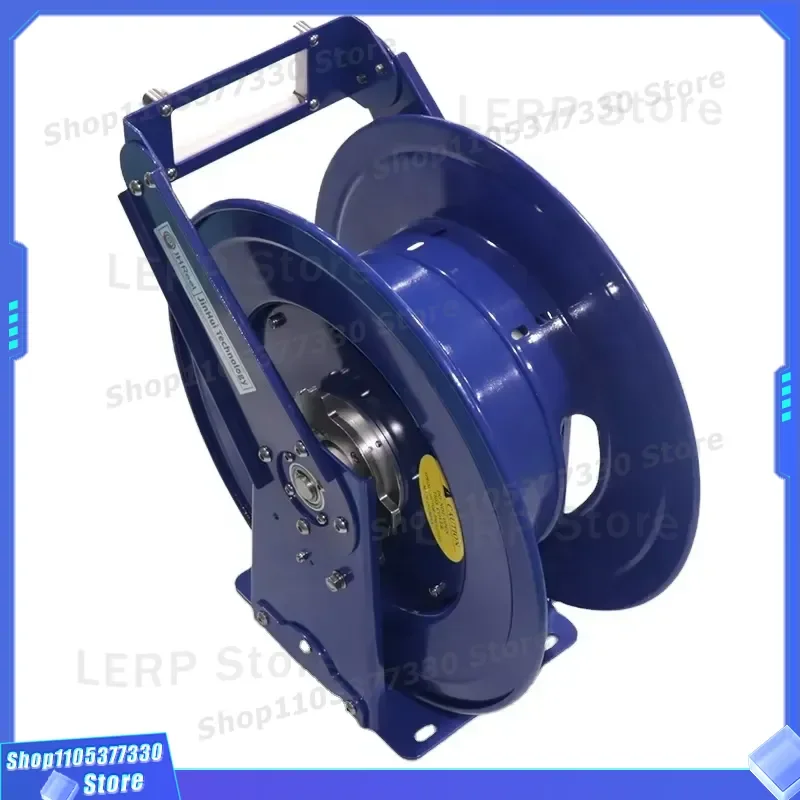 15m Retractable Pneumatic Air Hose Reel 21bar 1/2 Inch Heavy Duty Garden Hardware Tool Automatic Spring Loaded Coil Automatic