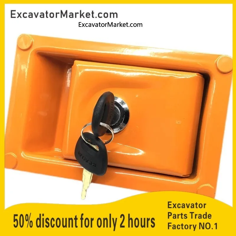 Excavator Parts Hitachi Water Lock For ZAX120 ZAX200 ZAX240 ZAX270 ZAX330 ZAX350-3 -6 Pump Door Lock Excavator Accessories