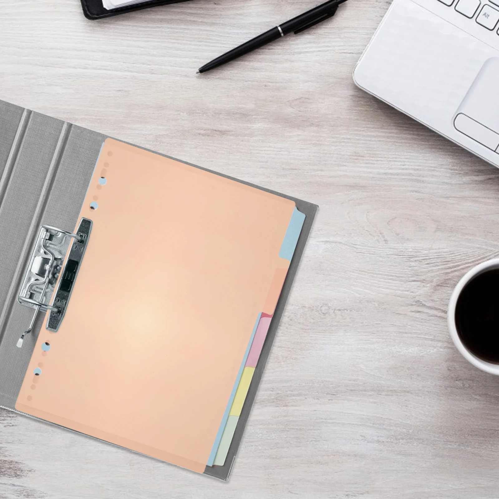 10 قطعة ورقة A4 مقسم لوحة الفهرس تسميات فواصل ل 4 حلقة الموثق دفتر جيب علامات التبويب المجلدات الأبجدية بطاقة السفر ستابلز