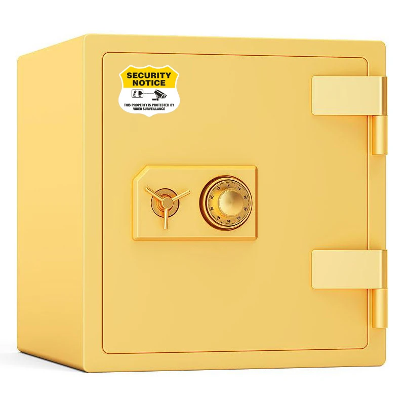 10 قطعة 8.3*7 سنتيمتر "محمية بالمراقبة بالفيديو" ملصقات ، علامات إشعارات السلامة ، ملصقات لاصقة عاكسة ، ملصق تحذير #6