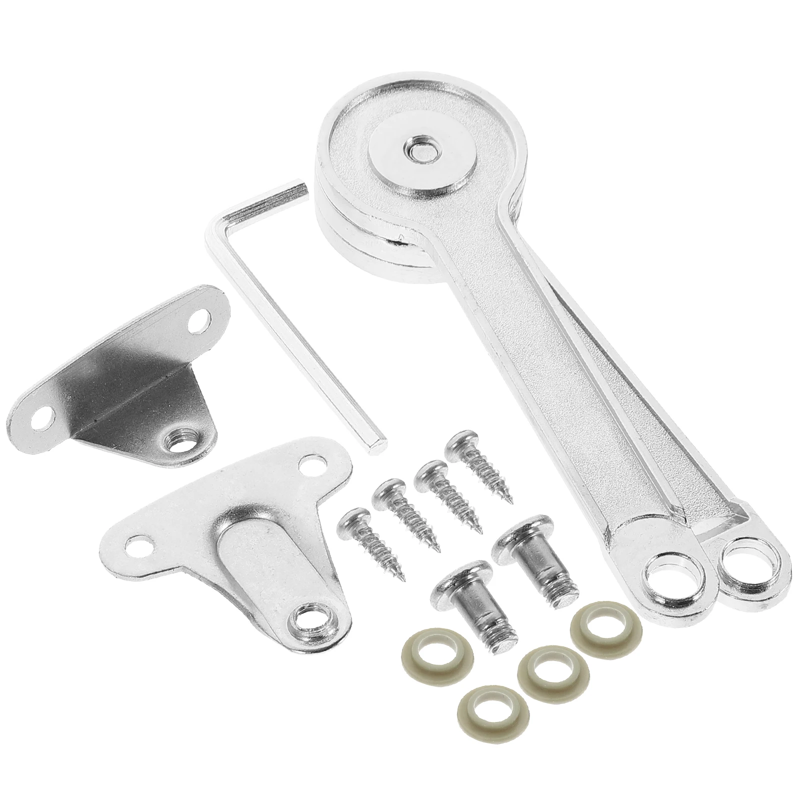 

2pcs Hydraulic Rod Lid Support Heavy Duty Cabinet Chest Closet Lid Stay Hinge Soft Close Support Lift Hinges Furniture