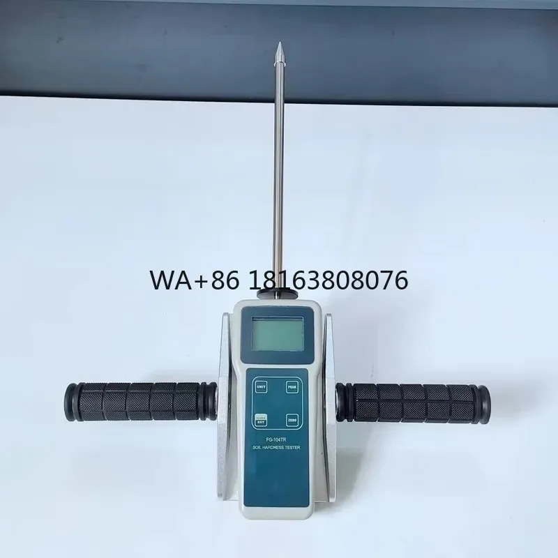 High Accuracy Portable Soil Hardness Tester FG-104TR Digital Display Brinell Scale 0-30cm Depth 1 Year Warranty