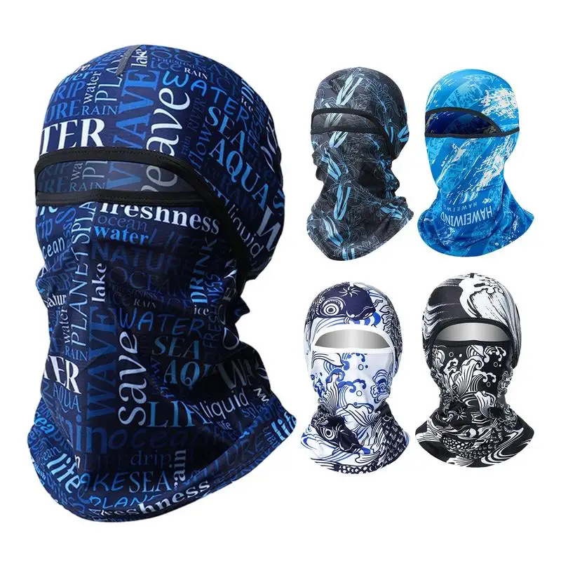 Sun Protection Cooling Neck Gaiter Safe UV Blocking Soft Face Cover Scarf Lightweight Breathable Balaclavas Dust Protection