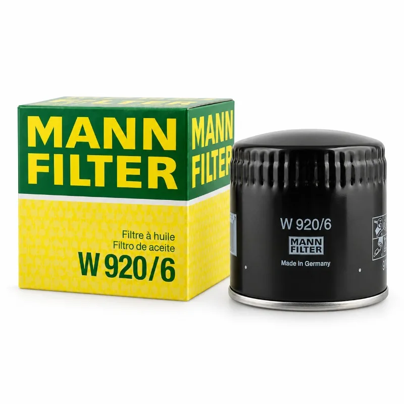 For Chrysler Viper 8.0 98-02 Dodge Nitro 4.0 07-11 Magnum 3.5 04-10 Avenger 2.7 07-10 MANNFILTER Oil Filter W920/6 5281090