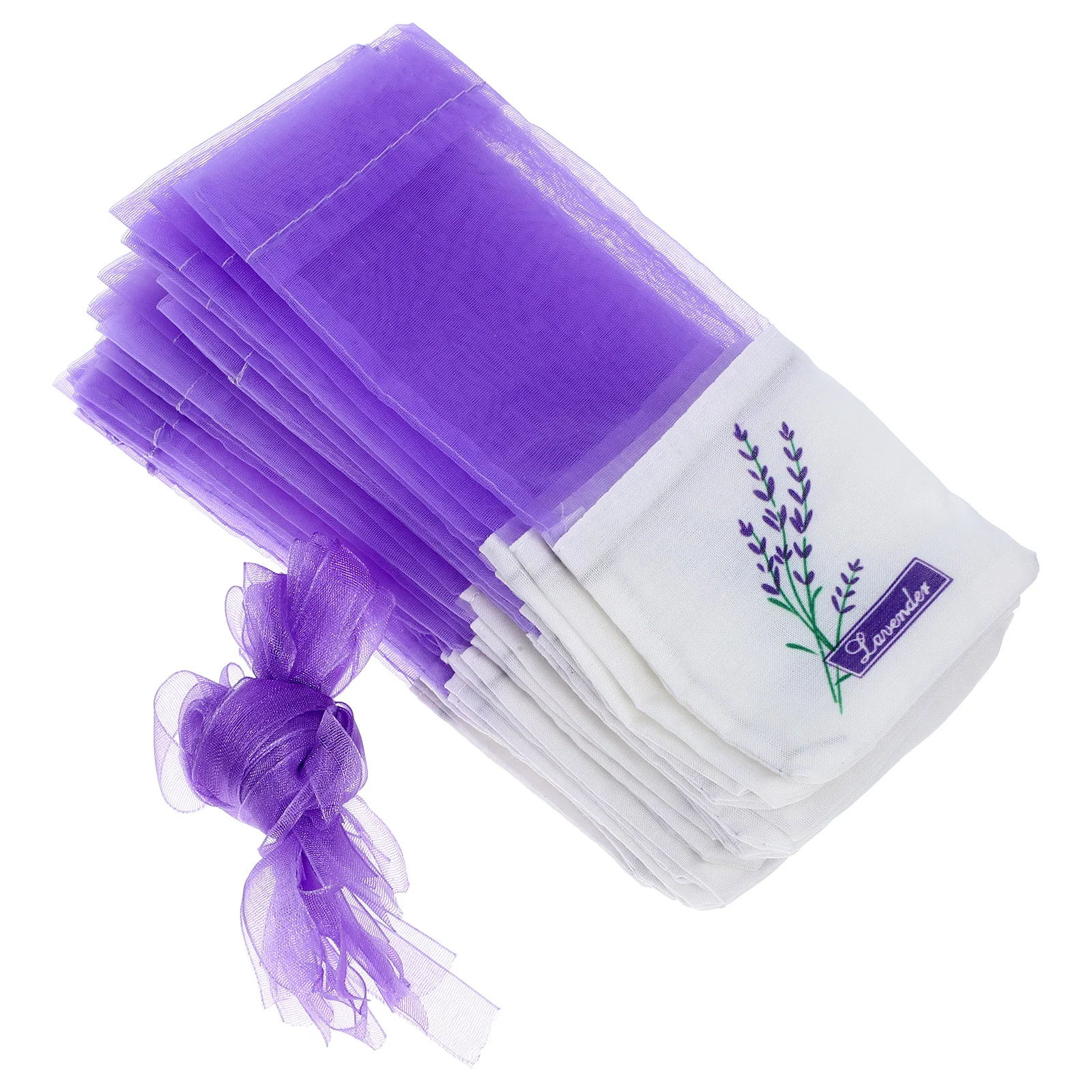 25 Pcs Lavender Bags Wedding Favor Drawstring Storage Sachets Small Gift Dried Fragrance Pouches