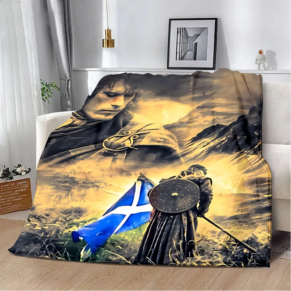 

OUTLANDER TV Jamie Fraser Sassenach Dragonfly Printed Blanket Picnic Blanket Warm Soft and Comfortable Home Travel Birthday Gift