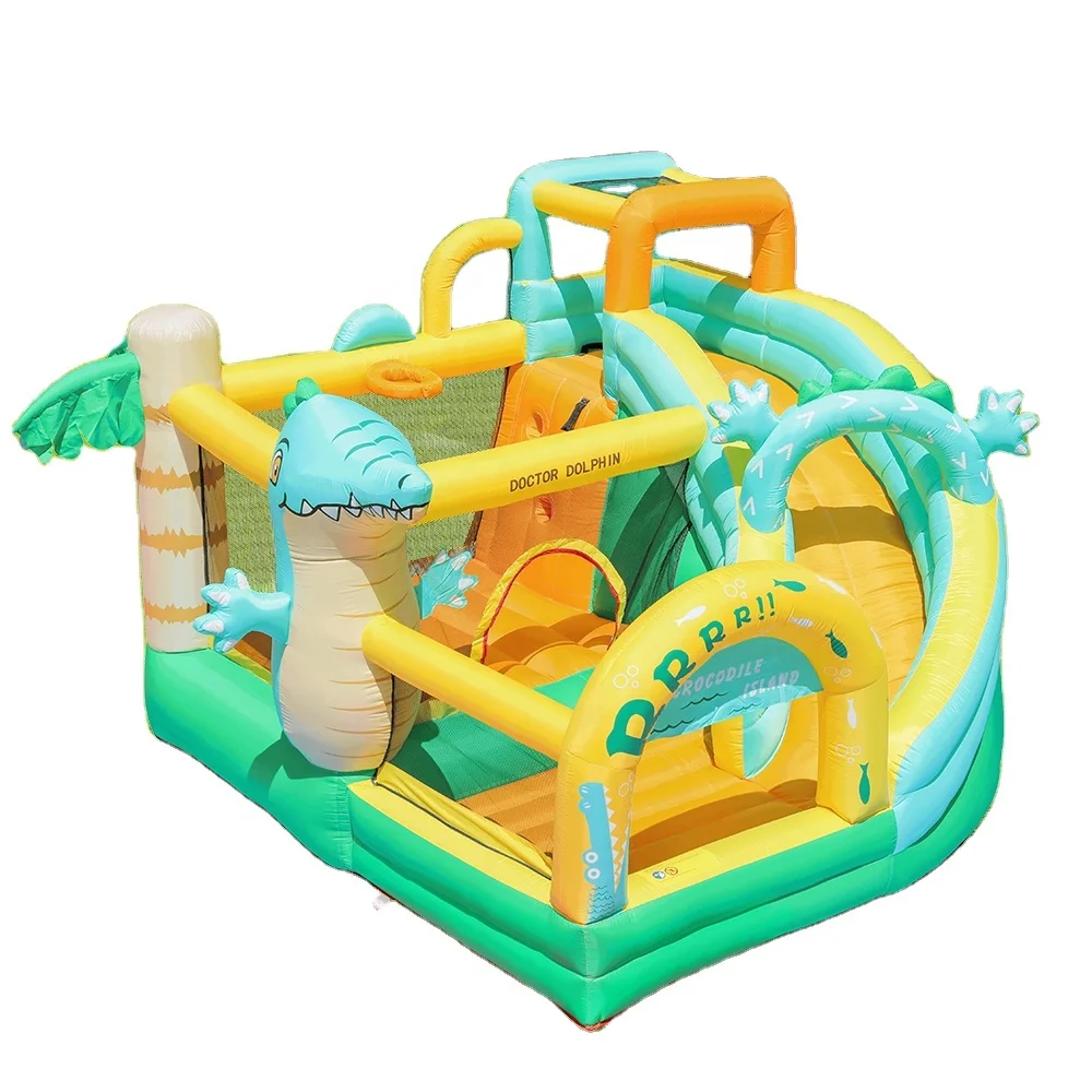 Mini Carnival Games Dinosaur Paradise Inflatable Jumper Bouncer Bouncy Castle Jumping Bounce House Combo Party for Sale