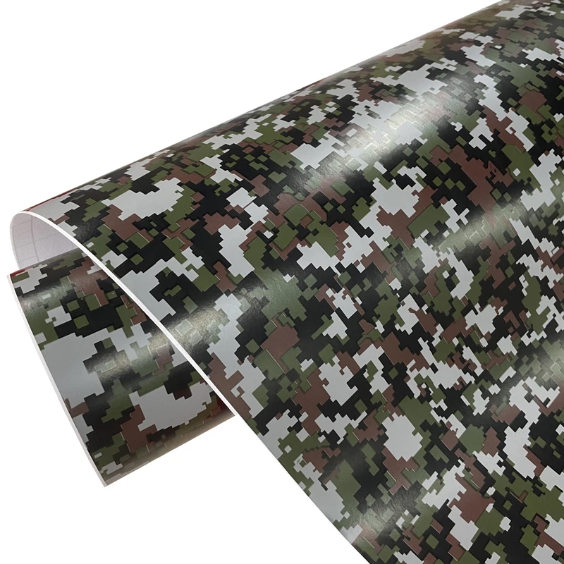 Premium Digital Camouflage Vinyl Wrap Film DIY Air Release Selbstklebende Aufkleber Automotive Car Wrapping Folie