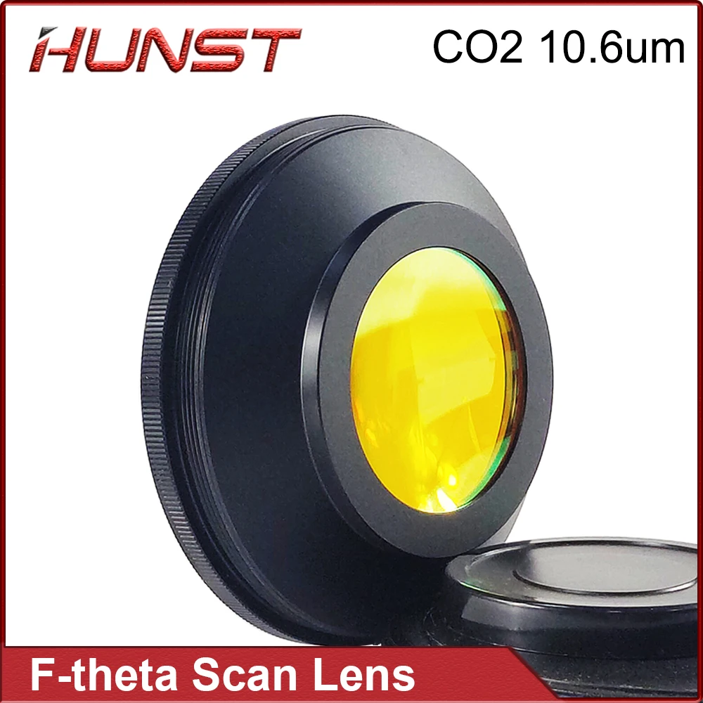 Hunst CO2 F-theta Scan Lens 10.6um  50x50~ 400x400mm FL75~650mm Laser Engraver Field Lens for Optical CO2 Laser Marking Machine