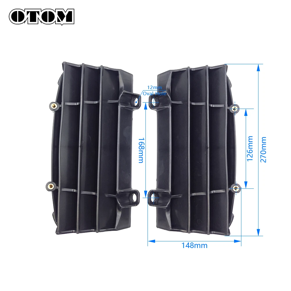 OTOM 2016-2023 Motorcycle Radiator Louvers Water Cooling Tank Grille Protector Guard  For KTM HUSQVARNA GASGAS EXC EXCF FE TC EC