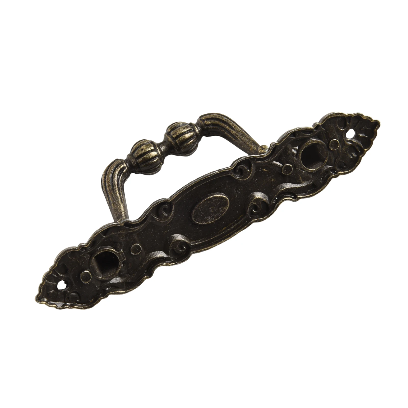 4PCS Antique Furniture Handles Drawer  For Ring Pulls Retro Decorative Handles Bronze Tone Furniture Handles Bronze Handle
